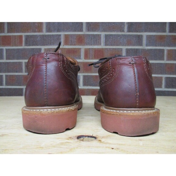 Walk-Over Dress Shoes Mens Brown Leather Wingtip Derby Size 10 M USA main image 7